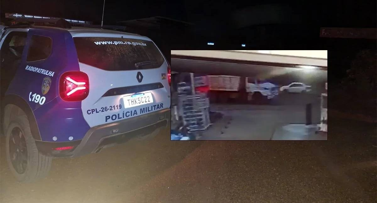 Motorista é feito refém e quadrilha armada rouba caminhão carregado com cassiterita em distrito de Porto Velho